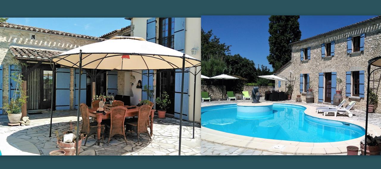 Luxury B&B Maison A Votre Sante, In Bordeaux Wine Region Savignac-de-Duras Zewnętrze zdjęcie